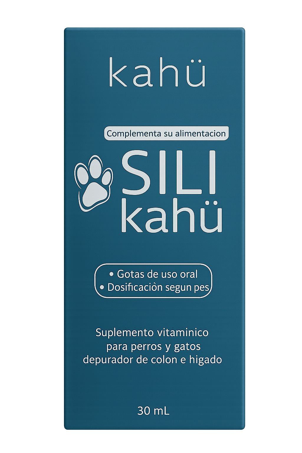SILI Kahü – Detox hepático, digestivo y energético en gotas para perros y gatos
