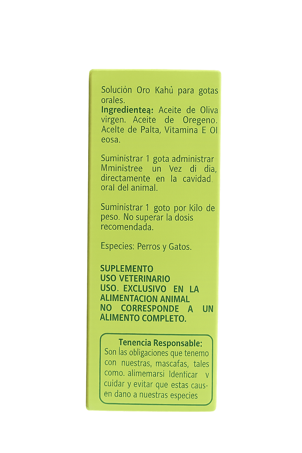 ORO Kahü – Protección integral con aceites funcionales para perros y gatos