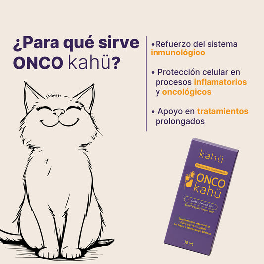 ONCO KAHÜ – Inmunidad avanzada en gotas para perros y gatos
