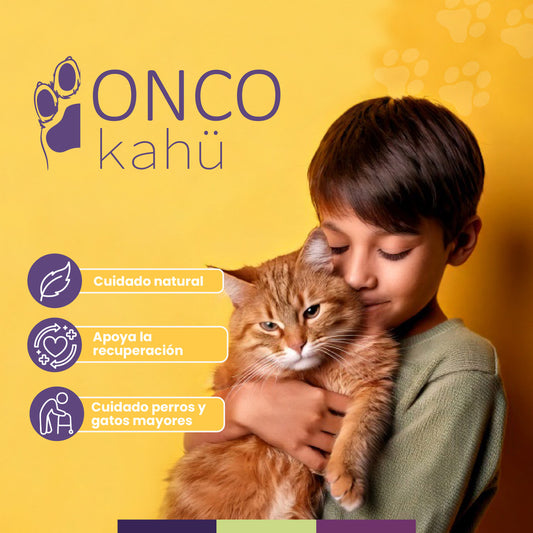 ONCO KAHÜ – Inmunidad avanzada en gotas para perros y gatos.